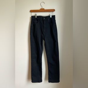 MOTHER High Waisted Rider Ankle Jeans